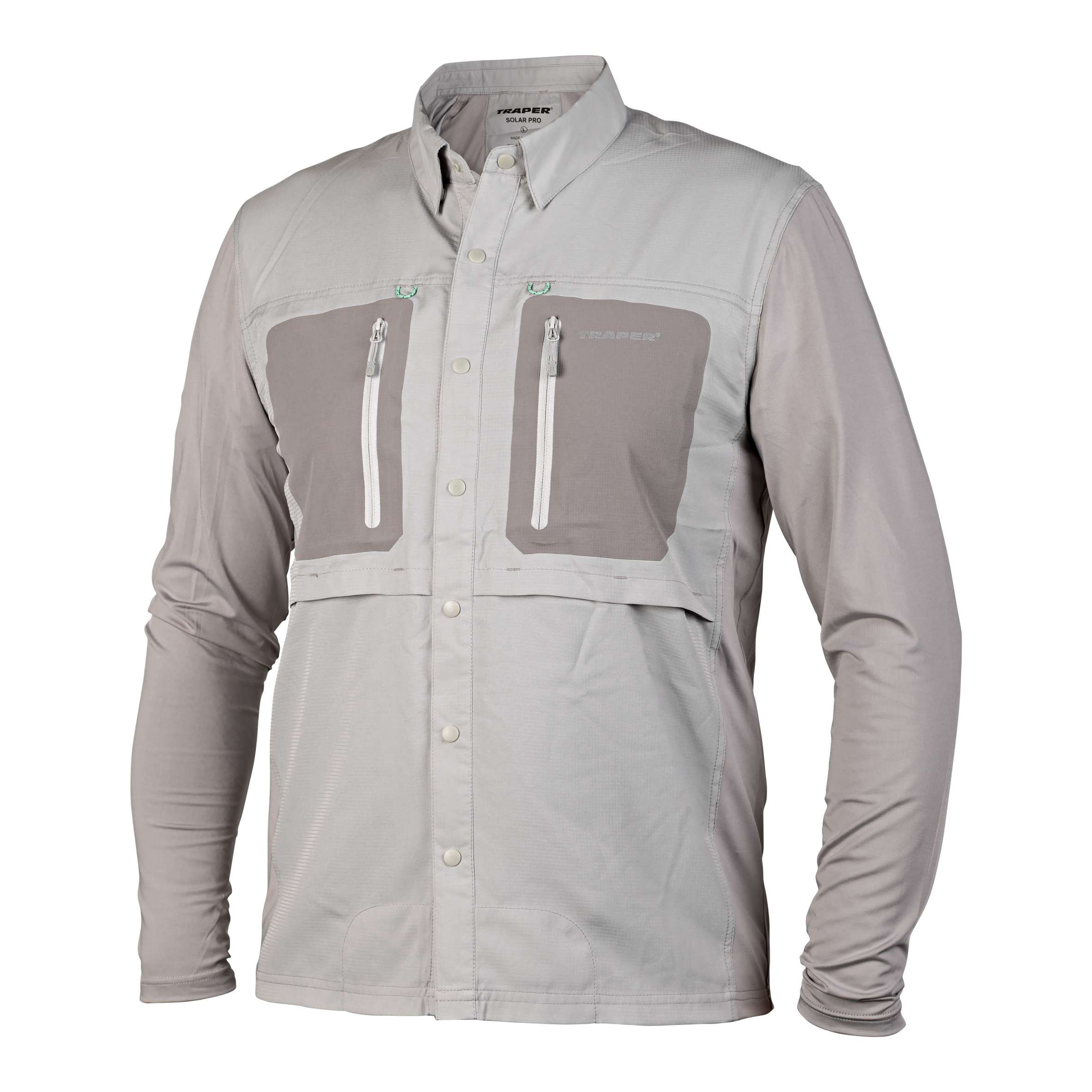 Camicia Solar Pro grigio freddo