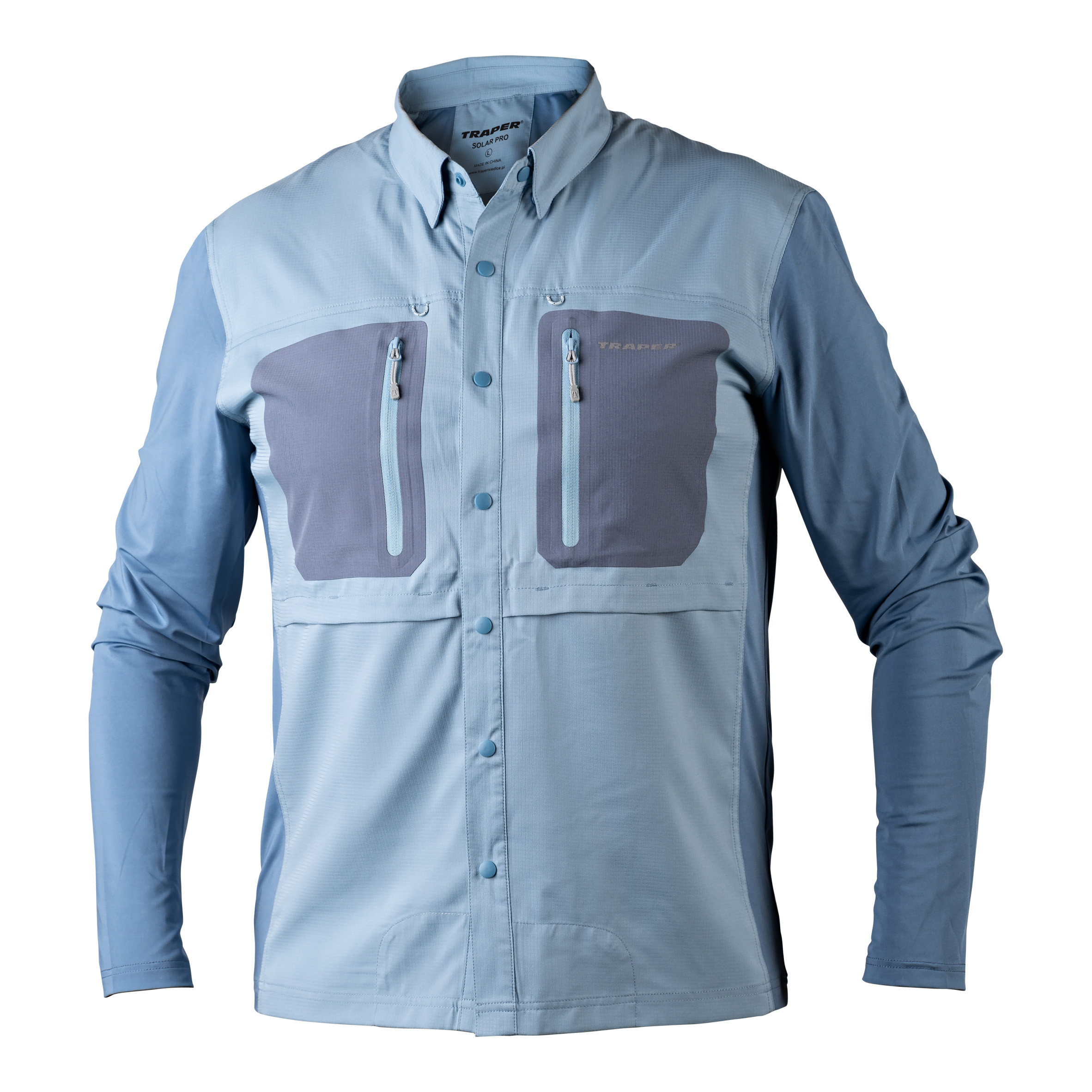 Camicia Solar Pro light denim