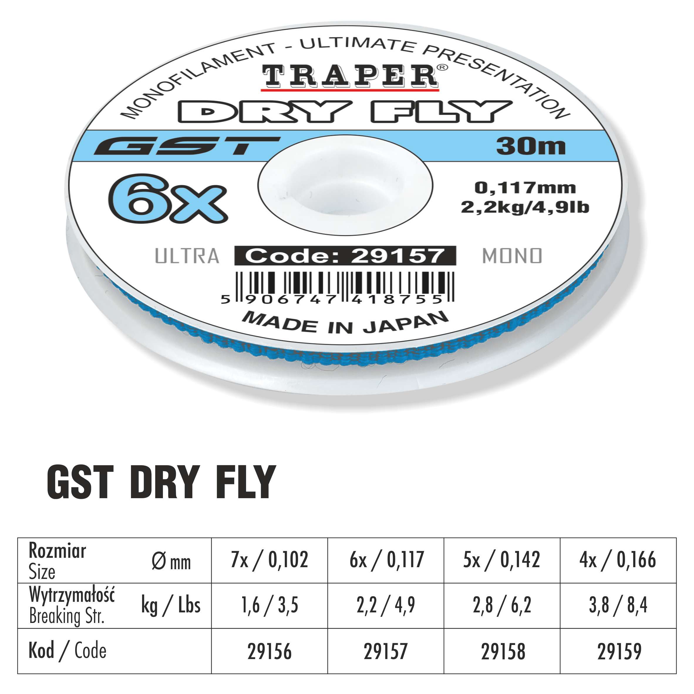 FINALE GST DRY FLY