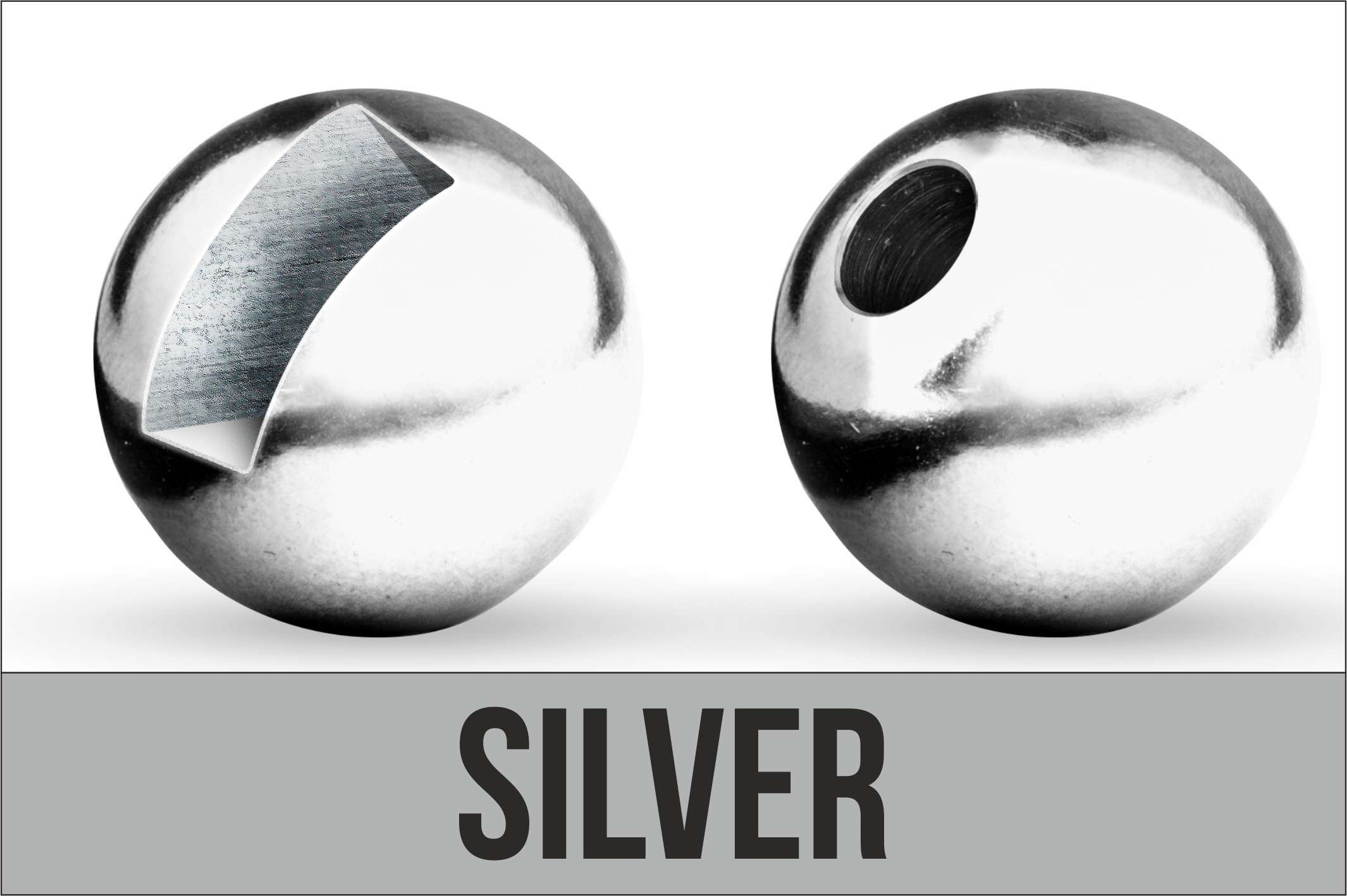 PALLINE IN TUNGSTENO SLOTTED 4,5mm - immagine 2
