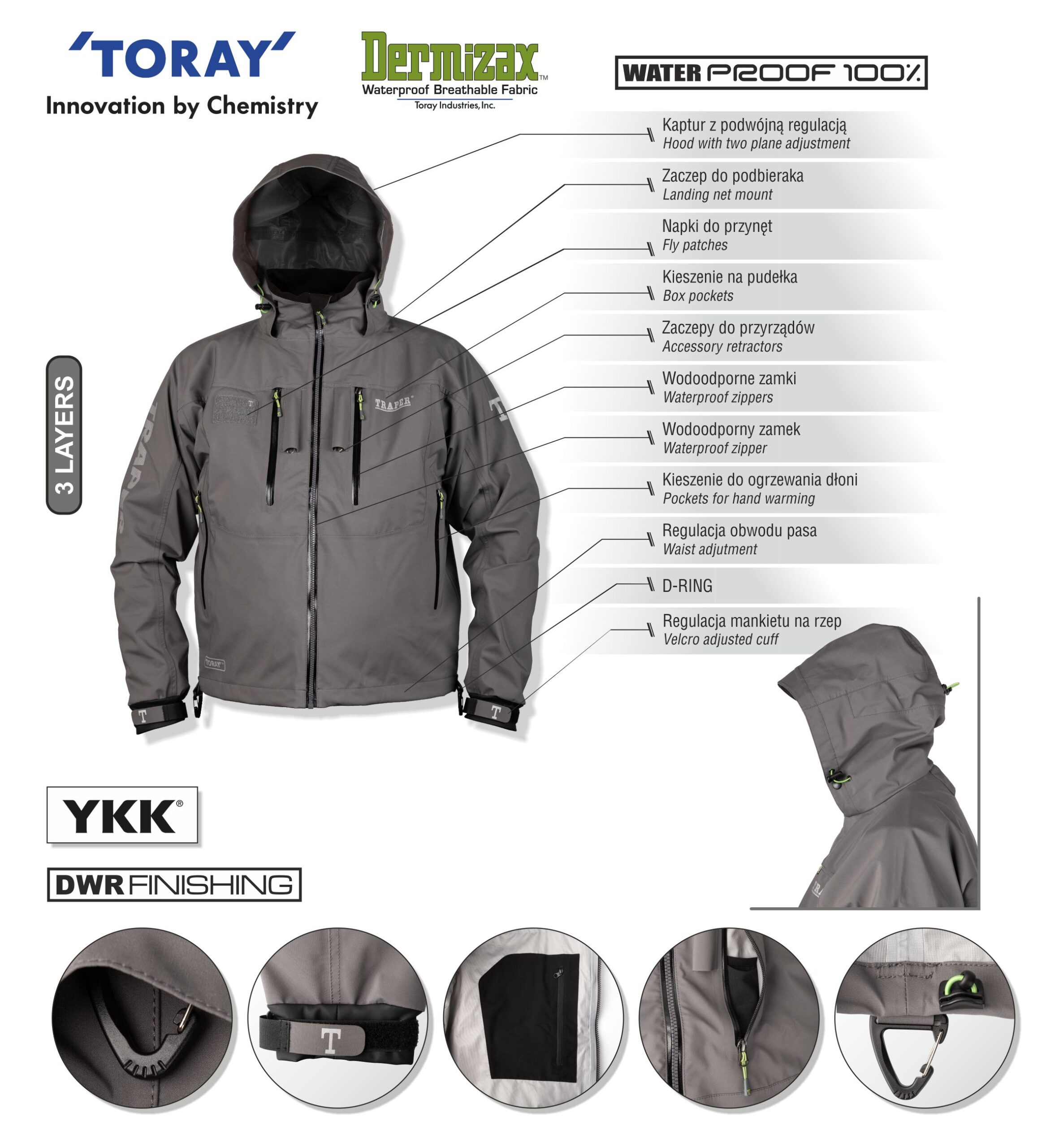 Giacca Explorer Cool Grey - immagine 2