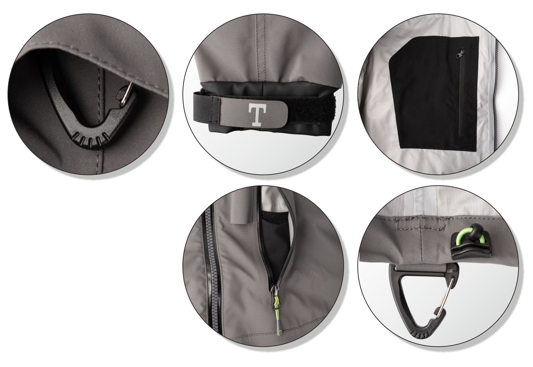 GIACCA MONTANA COOL GRIGIO - immagine 2