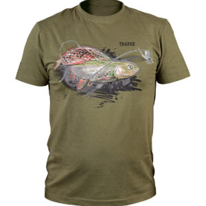 T-SHIRT ART GRAYLING OLIVE