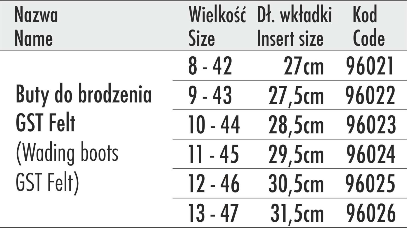 SCARPONI DA WADING GST FELT - immagine 3
