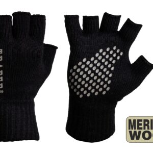 Guanti 1/2 merino wool