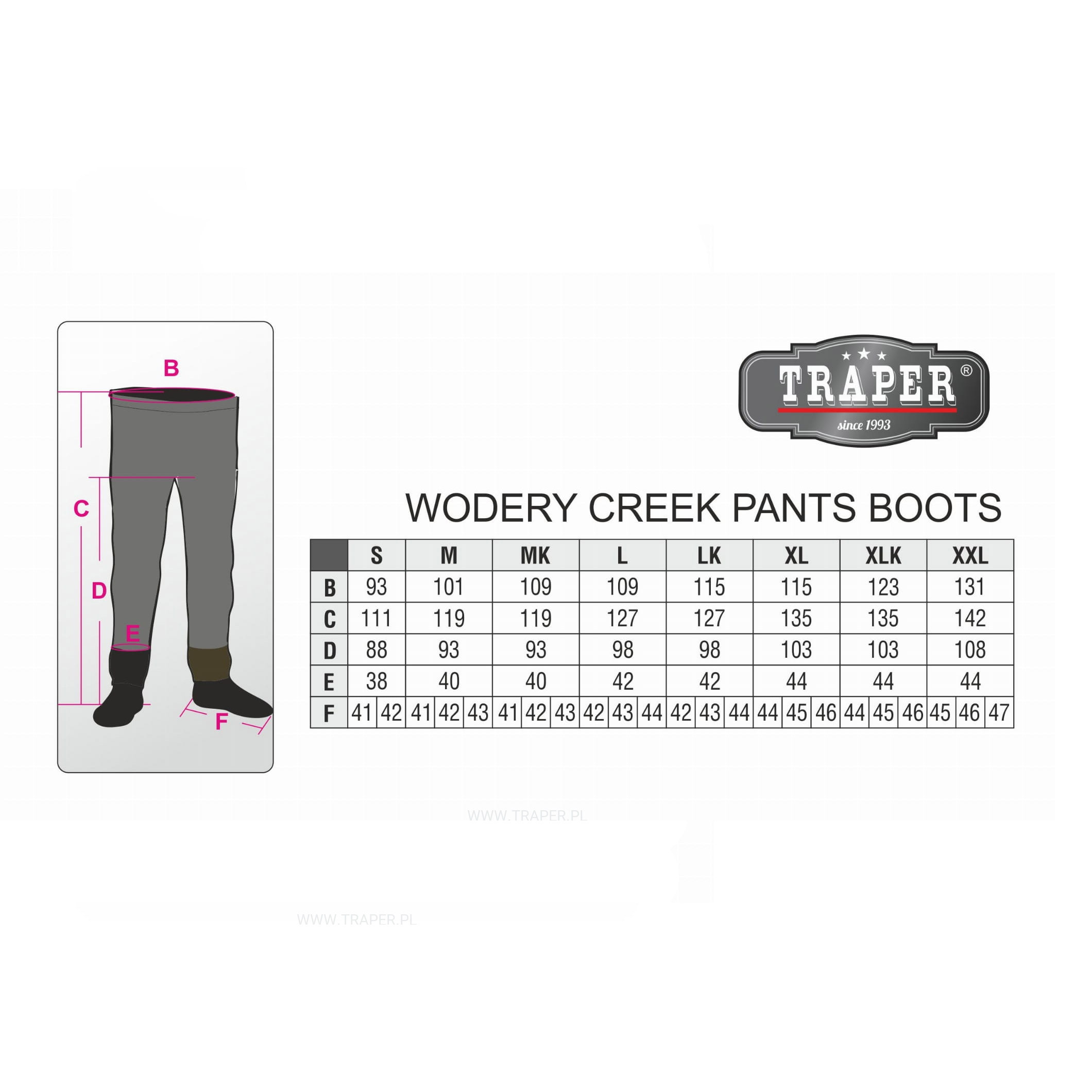 WADERS CREEK PANTS BOOTS L - immagine 2