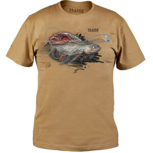 T-SHIRT ART GRAYLING SAND