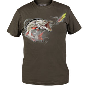 T-SHIRT ART PIKE DARK KHAKI