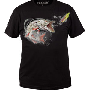 T-SHIRT ART PIKE NERO